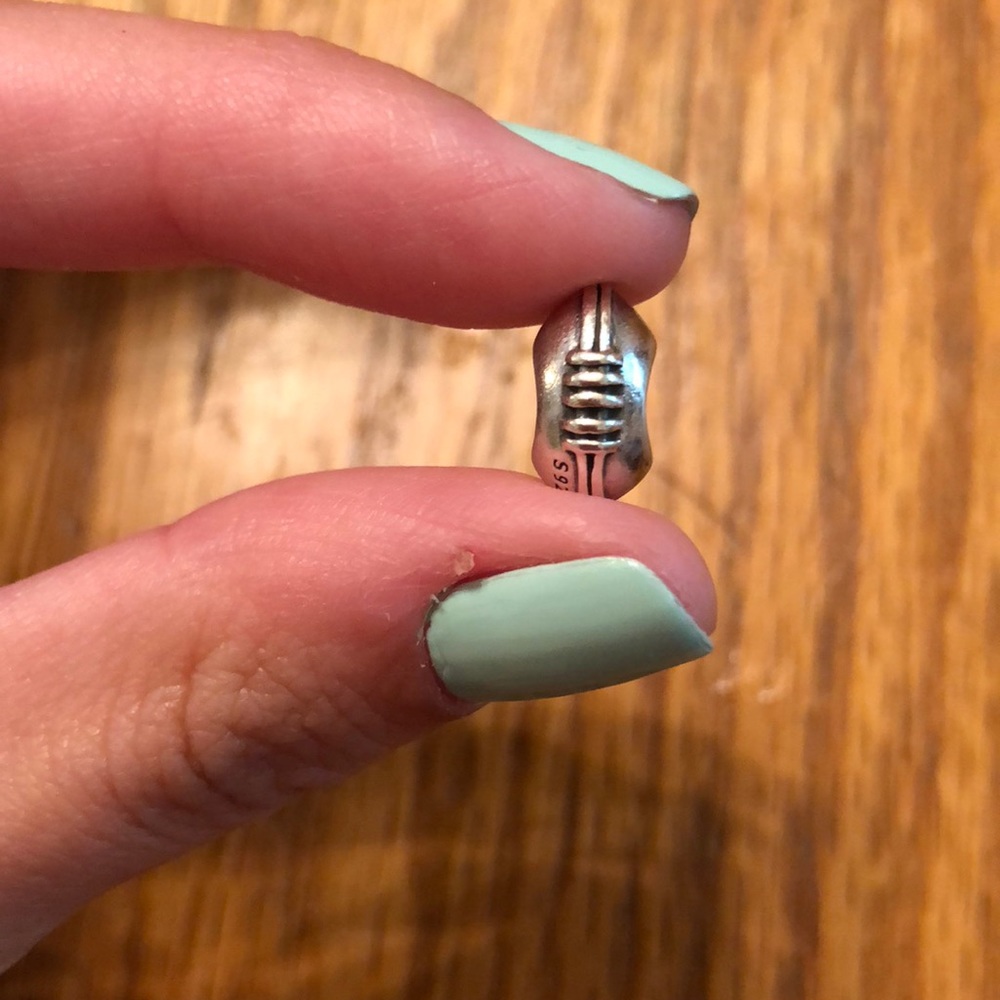 Pandora Football Charm